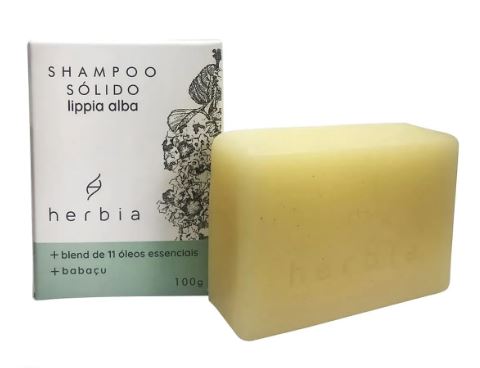 Shampoo Sólido Neutro Herbia Sem Perfume