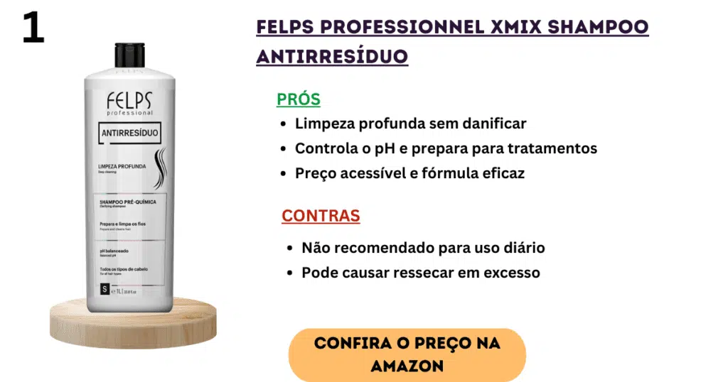 Felps professionnel xmix shampoo antirresíduo