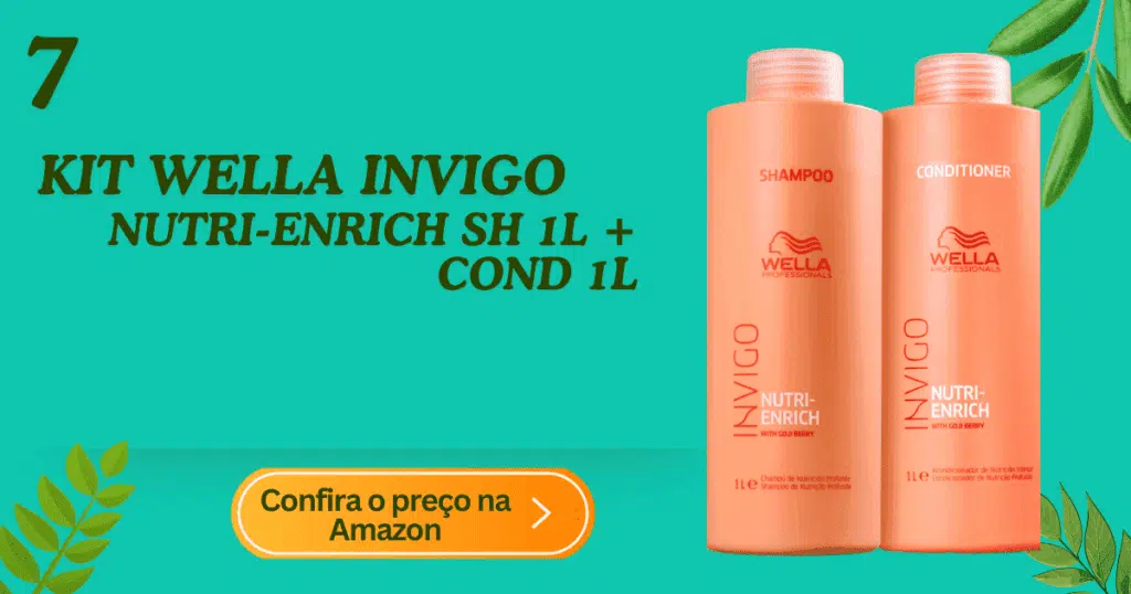Kit wella invigo nutri-enrich sh 1l + cond 1l