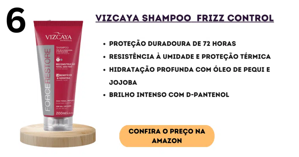 Shampoo frizz control – vizcaya