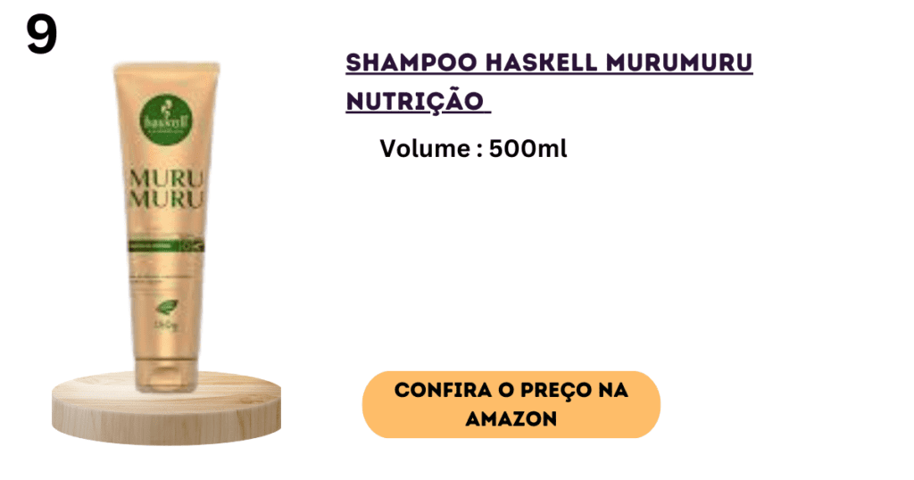 Haskell Murumuru Intense Nutrition Shampoo 500ml