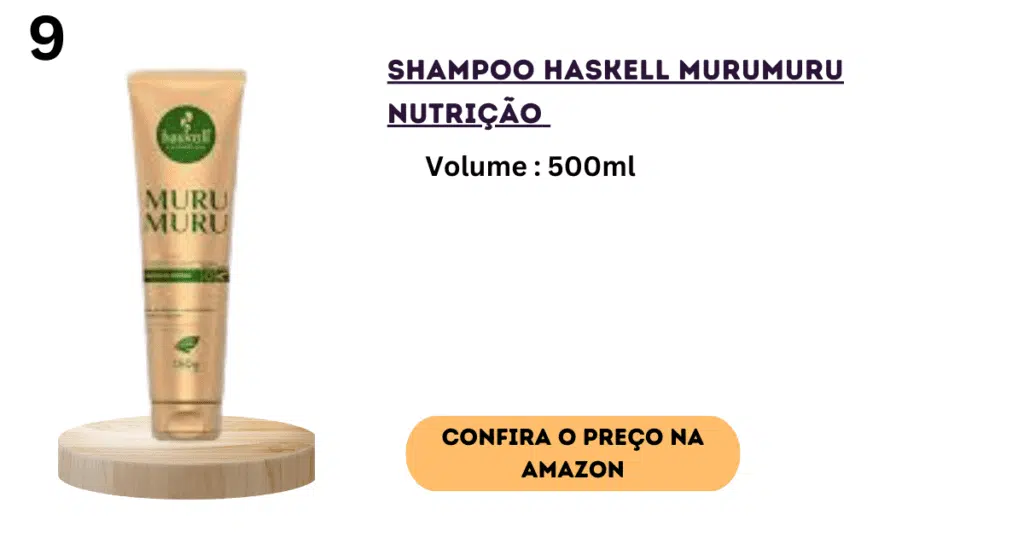 Haskell murumuru intense nutrition shampoo 500ml