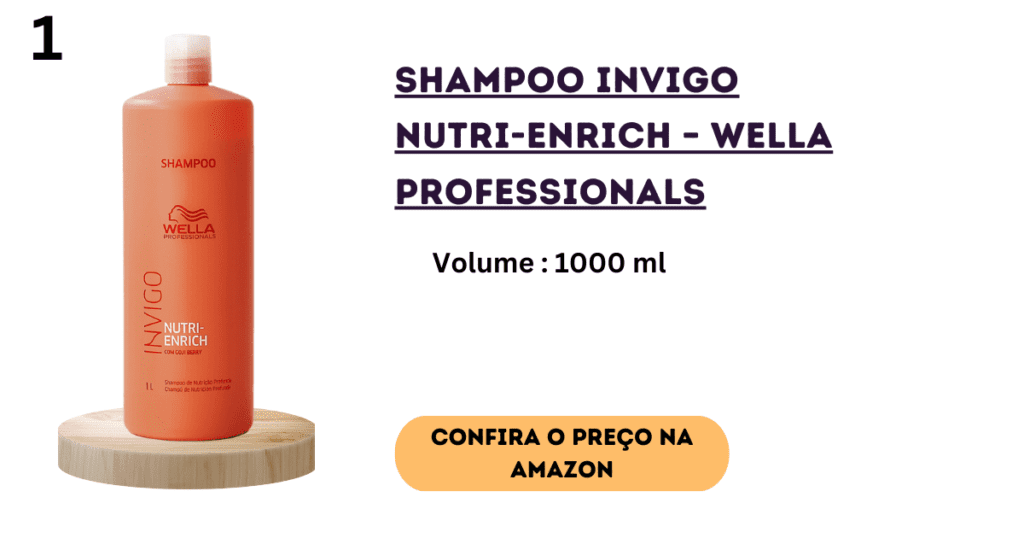 Invigo Nutri-Enrich Shampoo – Wella Professionals