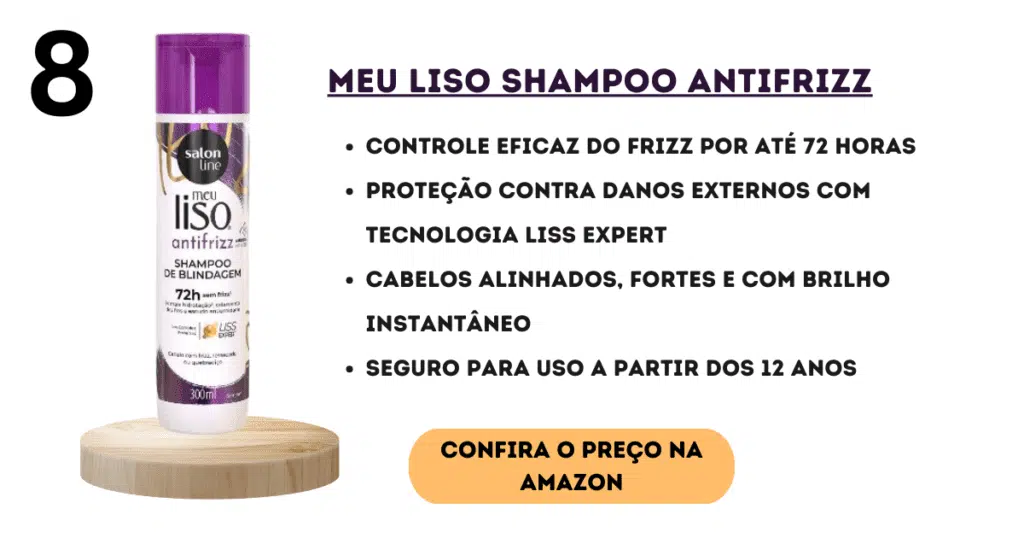 Shampoo meu liso antifrizz