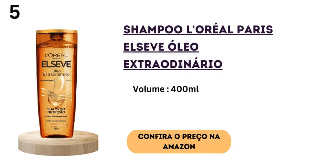 Extraordinary oil shampoo – elseve l'oréal paris