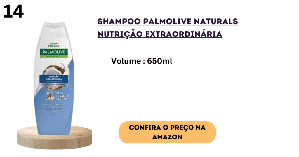 Palmolive Naturals Extraordinary Nutrition Shampoo 350ml