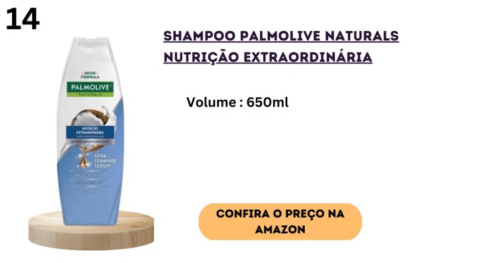 Palmolive naturals extraordinary nutrition shampoo 350ml