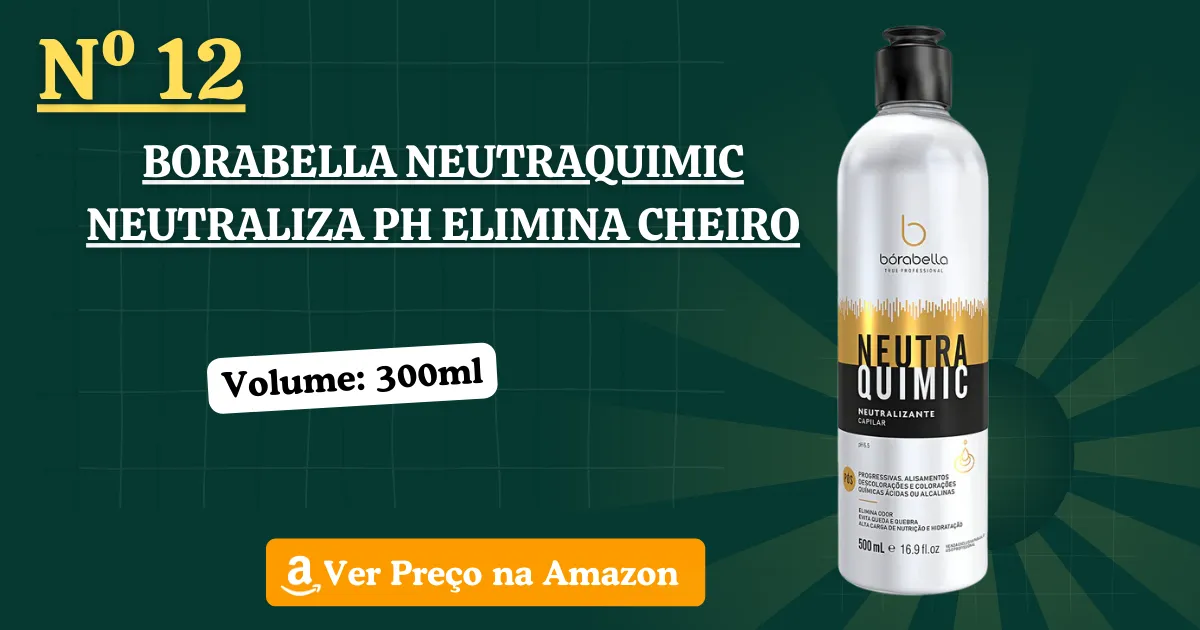 Borabella Neutraquimic Neutraliza Ph Elimina Cheiro