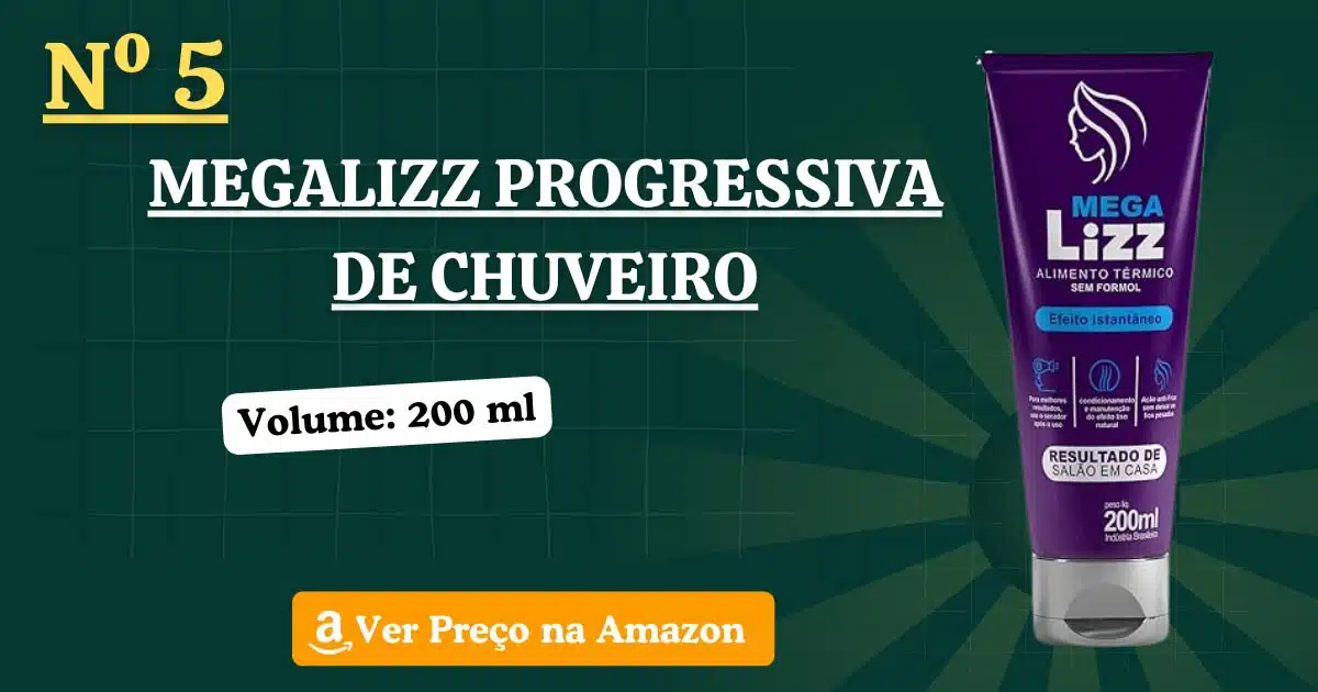 Megalizz progressiva de chuveiro