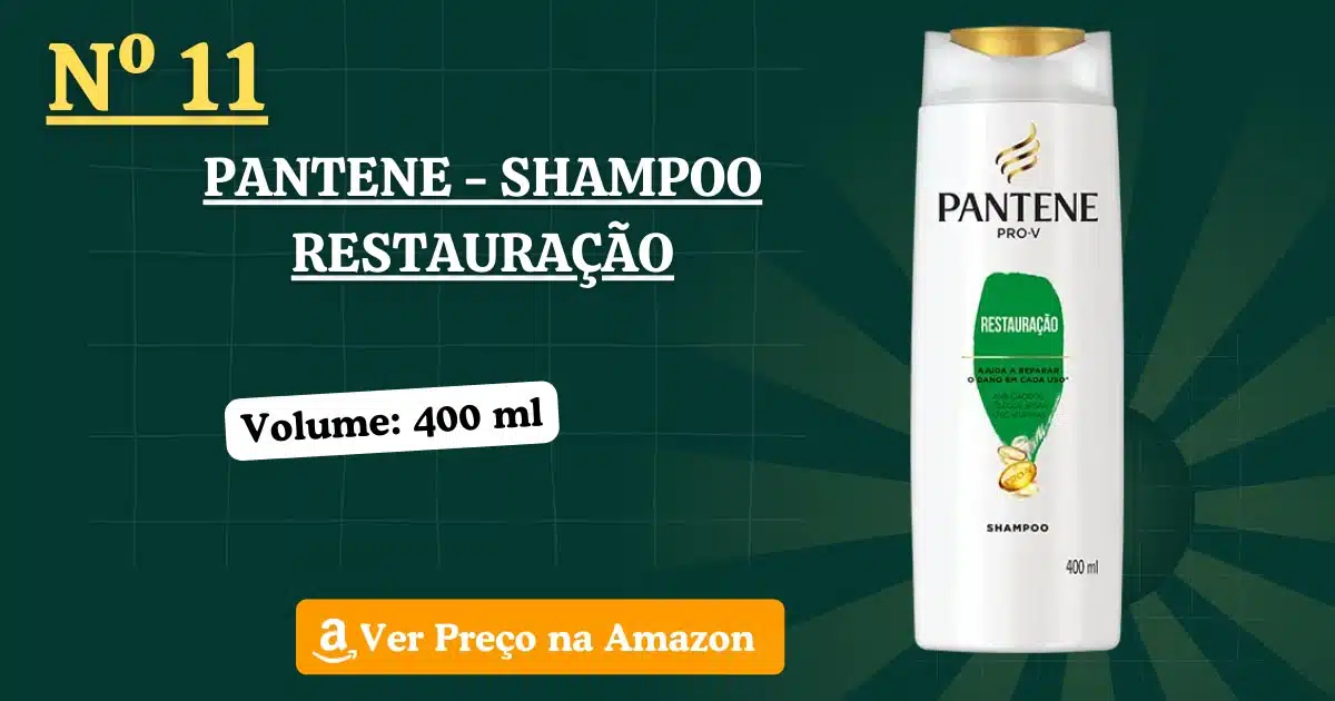 Pantene - shampoo restauração