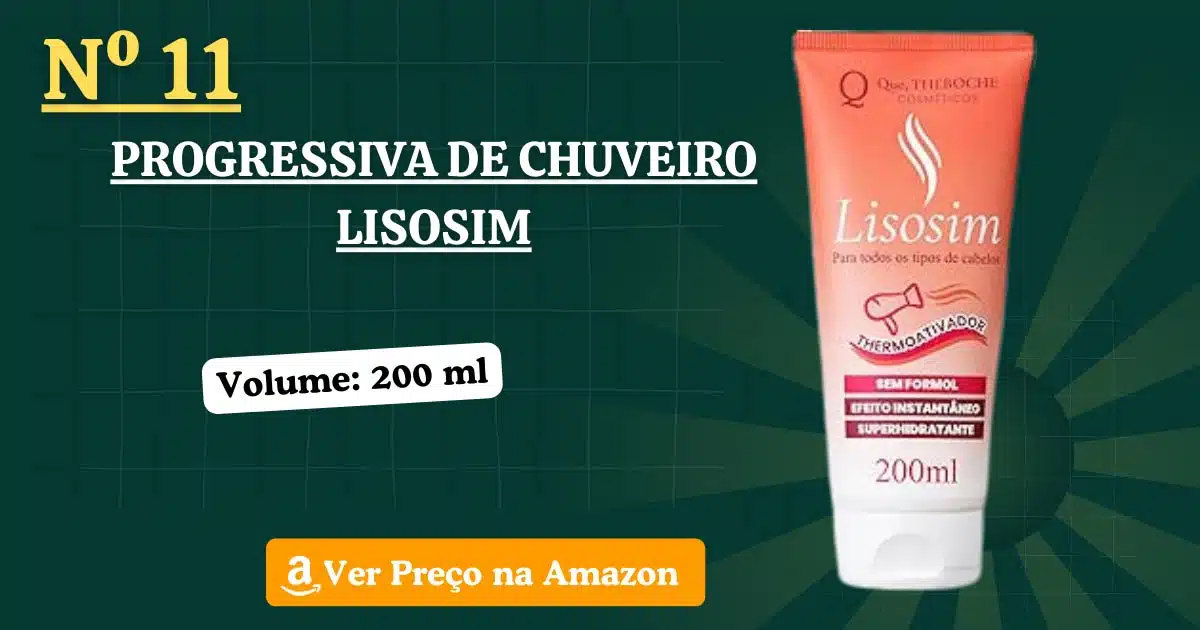 Progressiva de chuveiro lisosim