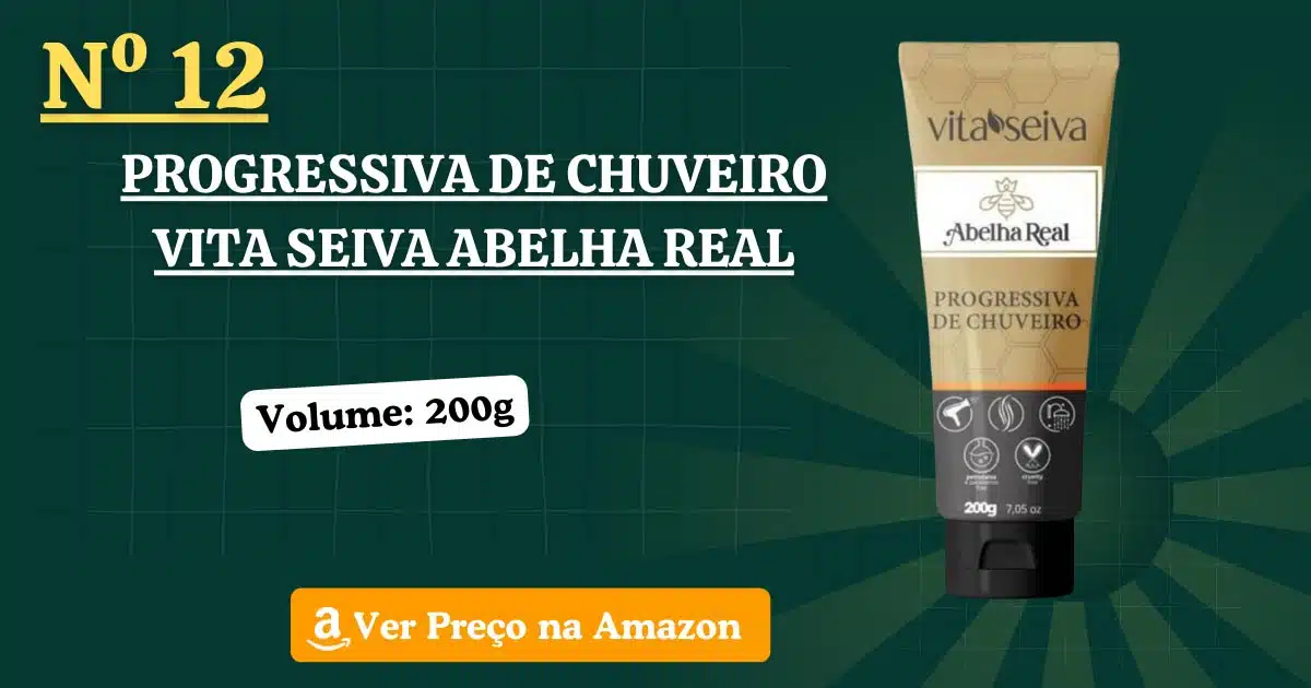 Progressiva de chuveiro vita seiva abelha real 
