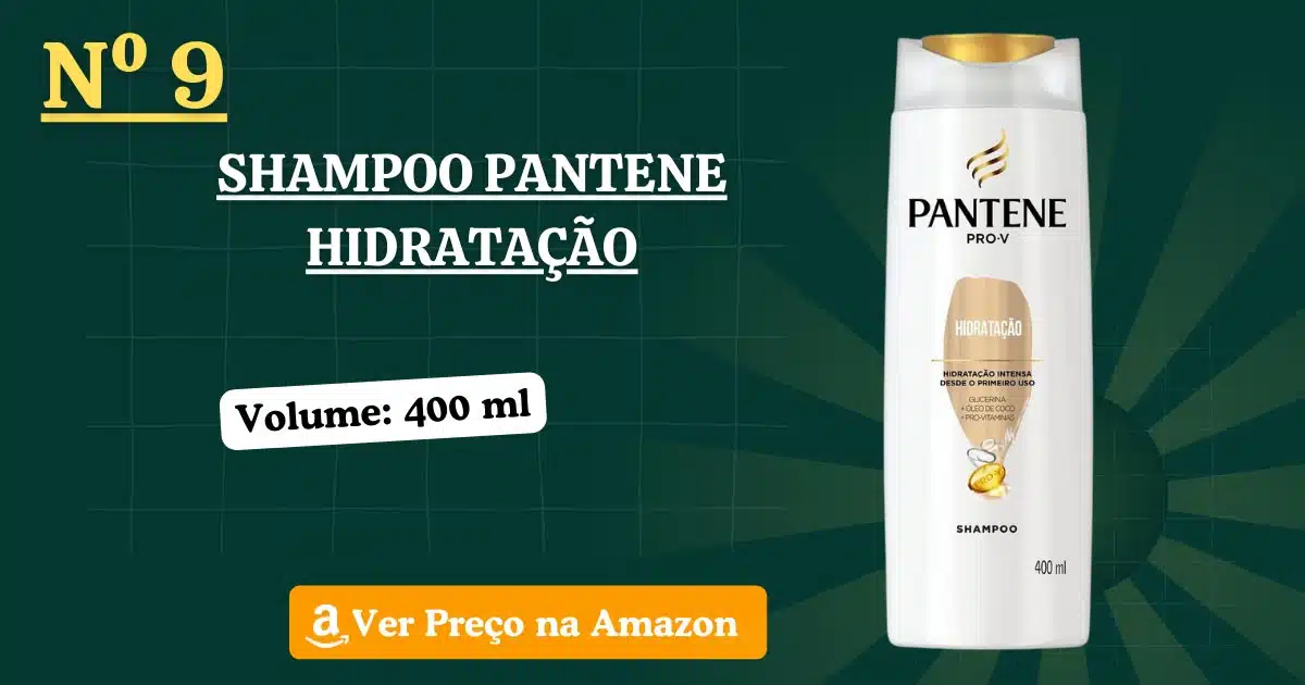 Shampoo pantene hidratação