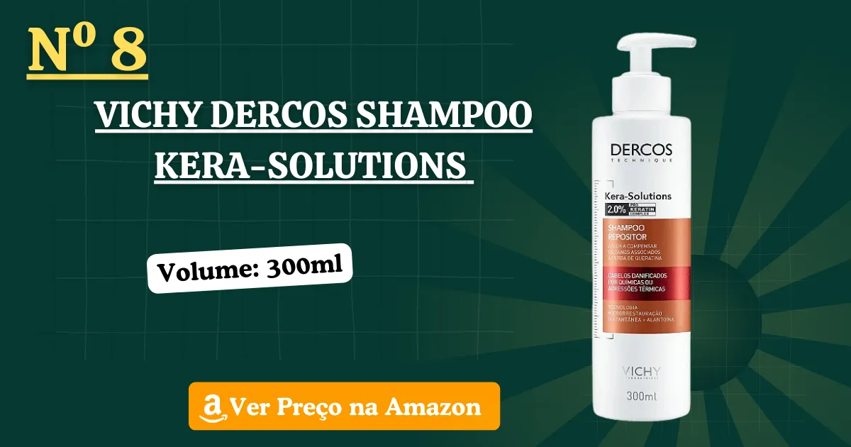 Melhor Vichy Dercos Shampoo Kera-Solutions 