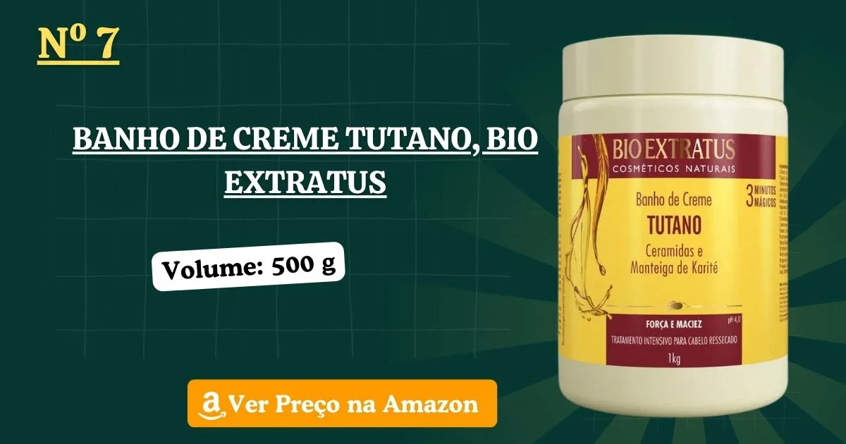 Banho de Creme tutano, Bio Extratus