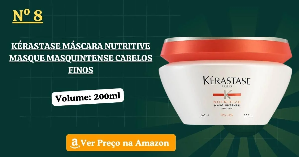 Kérastase Máscara Nutritive Masque Masquintense Cabelos Finos