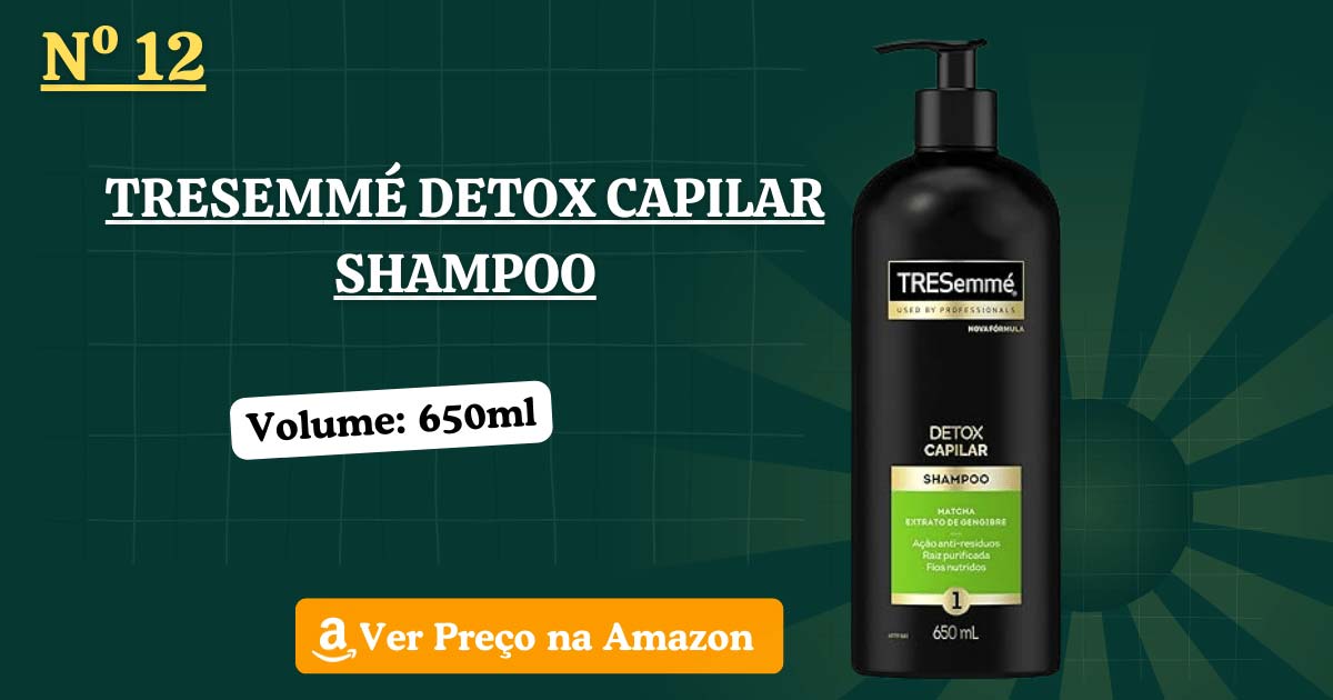 TRESemmé Detox Capilar Shampoo