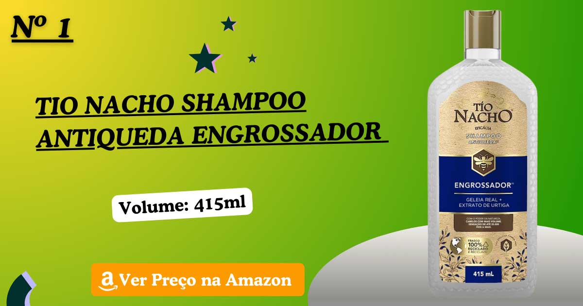 Tio Nacho - Shampoo Antiqueda Engrossador