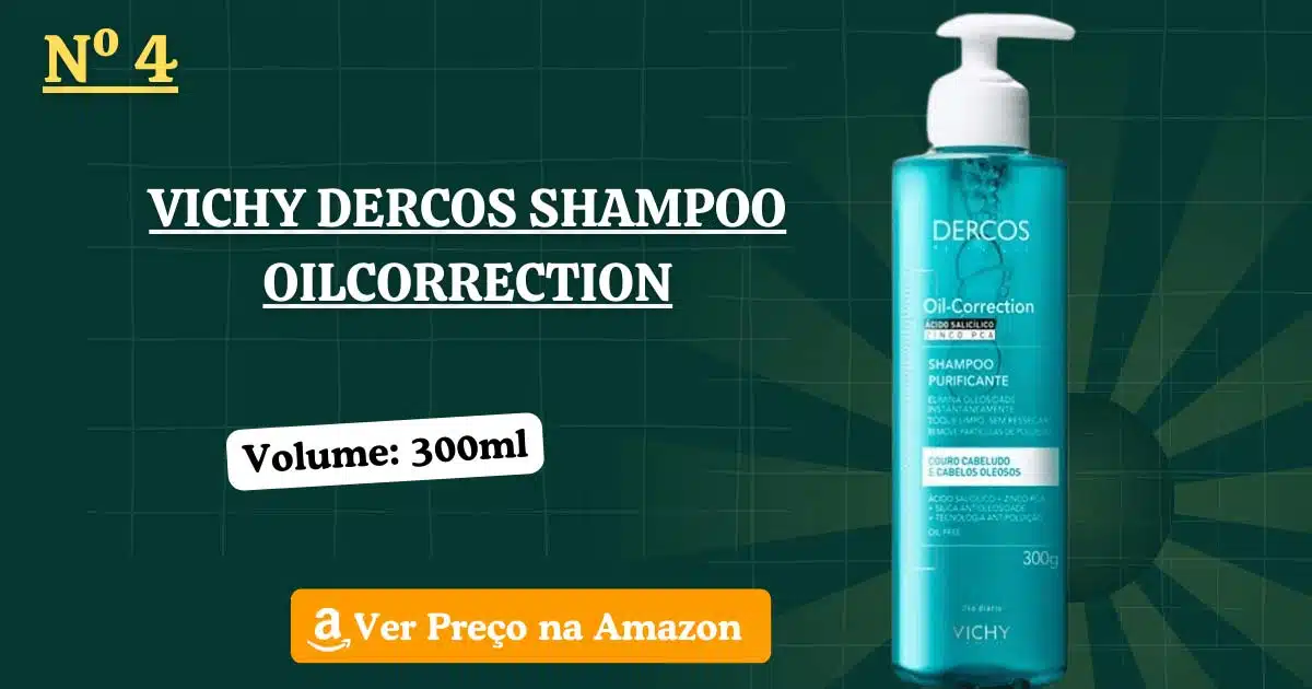 Vichy dercos shampoo oil-correction