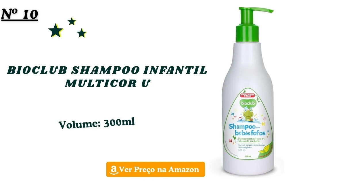 Bioclub shampoo infantil multicor u