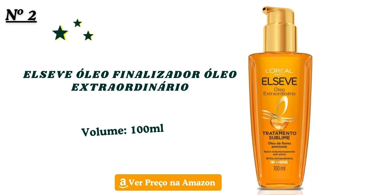Elseve óleo finalizador óleo extraordinário