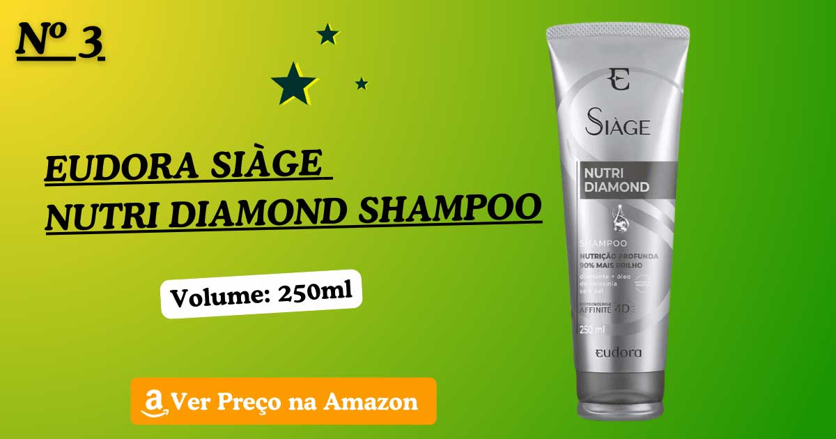 Eudora siàge nutri diamond shampoo