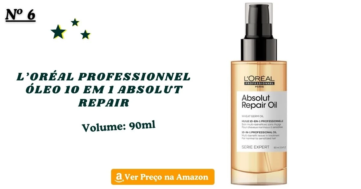 L'oréal professionnel óleo 10 em 1 absolut repair