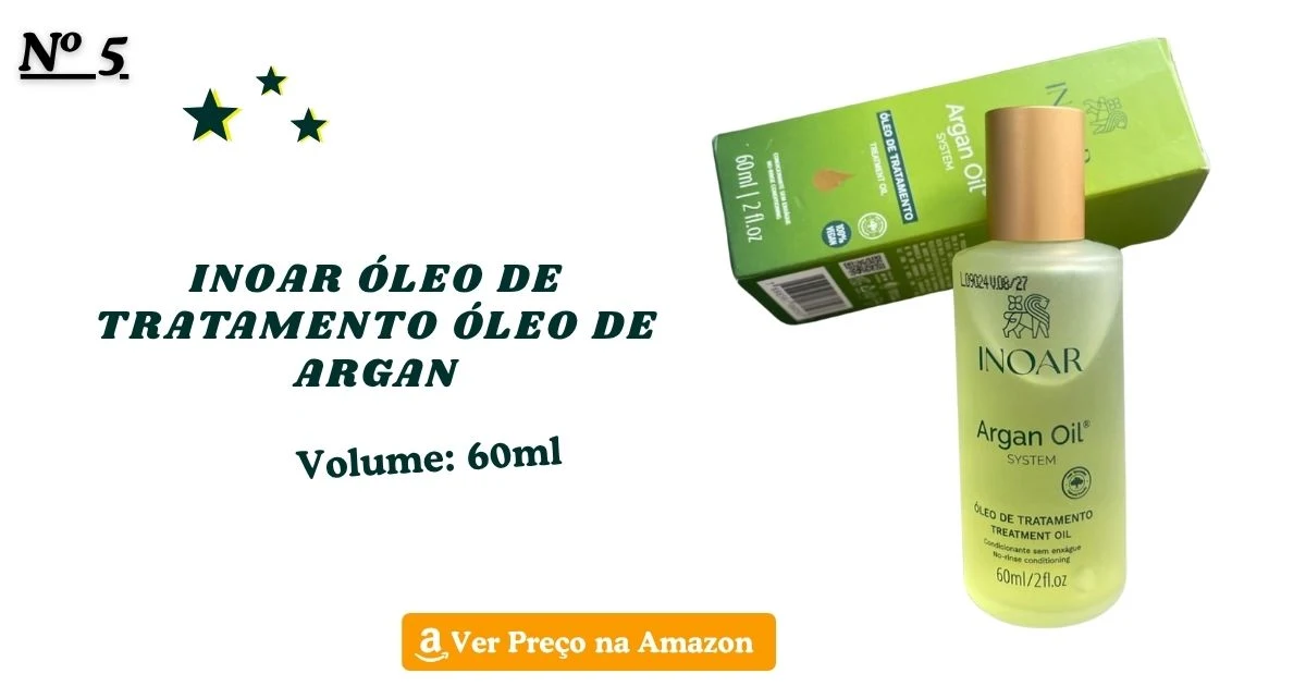 Óleo de tratamento óleo de argan