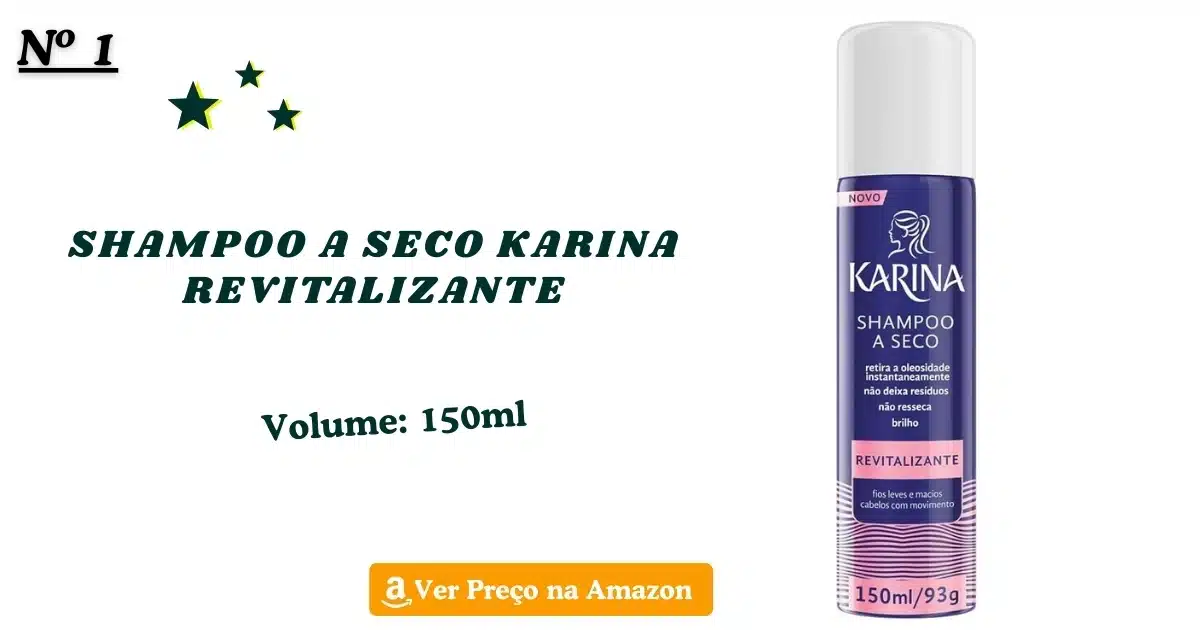 Shampoo a seco karina revitalizante