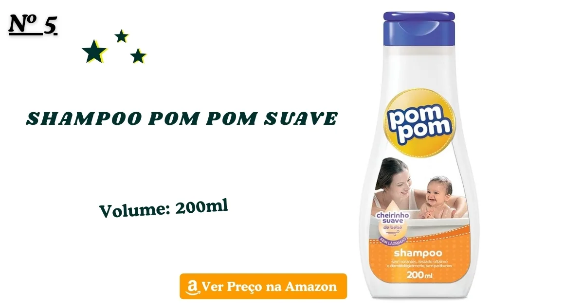 Shampoo pom pom suave