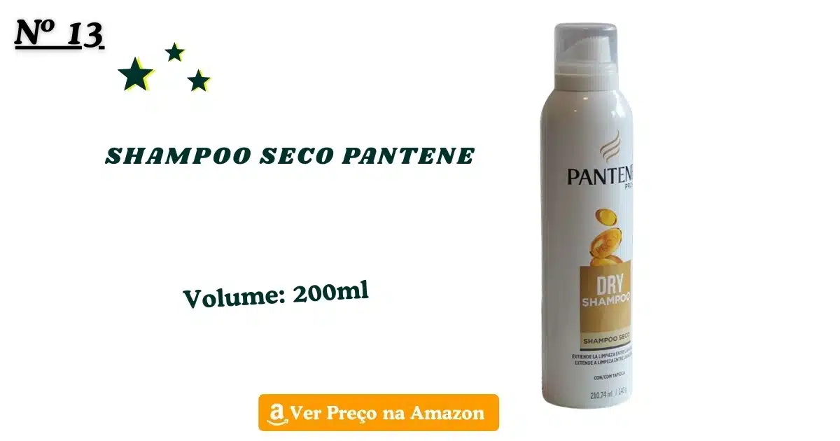Shampoo seco pantene