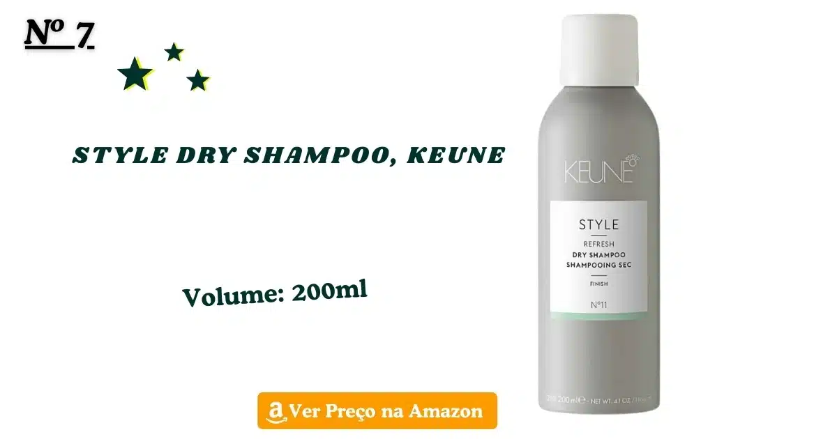 Style dry shampoo, keune