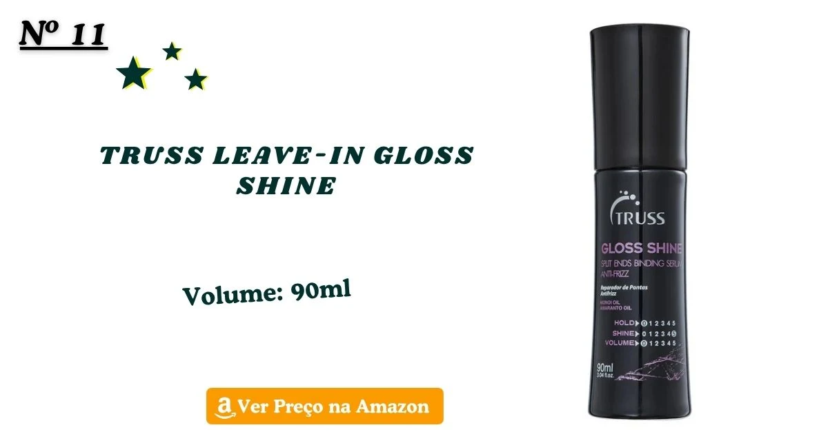 Truss leave-in gloss shine