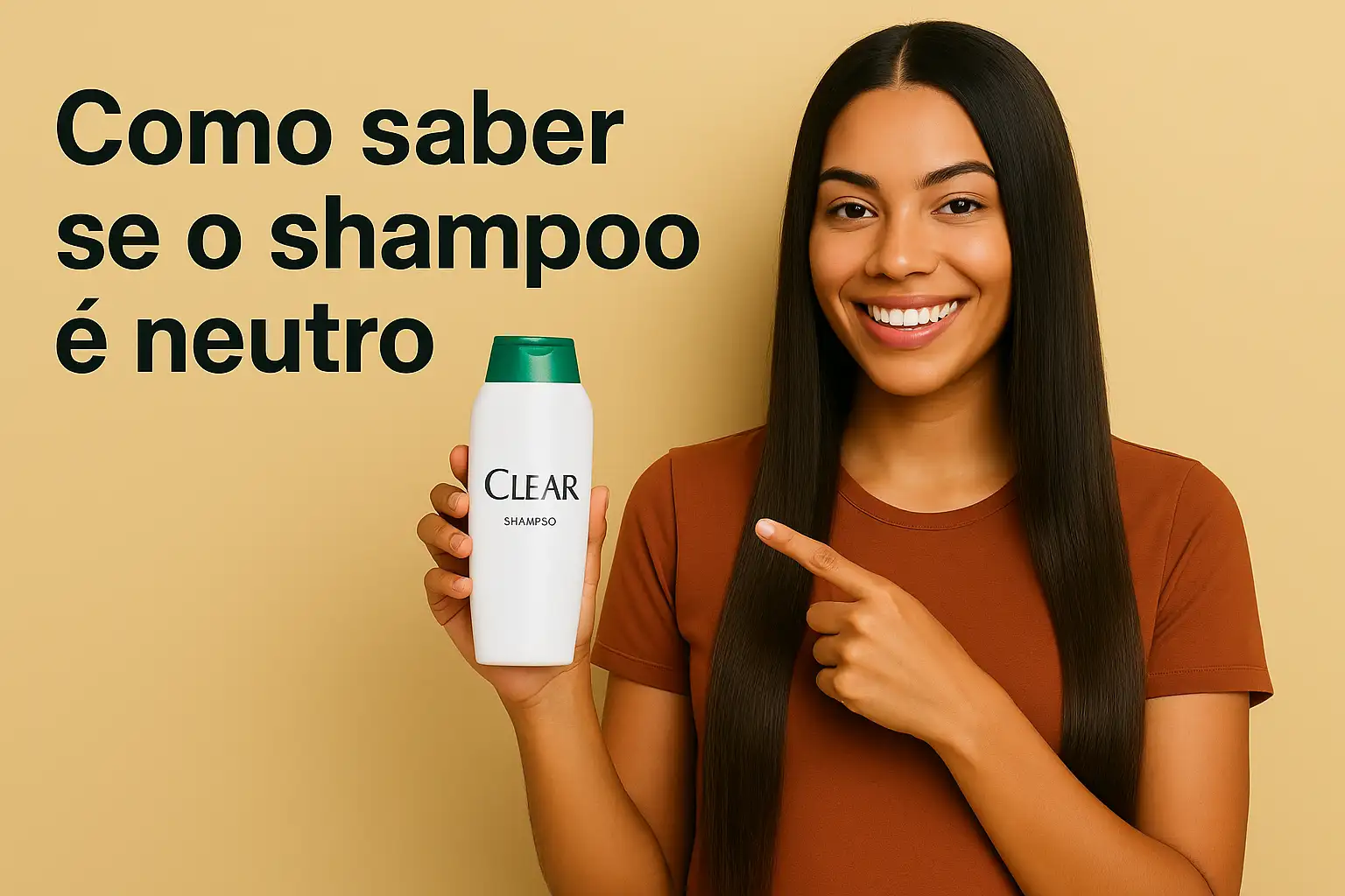 Como saber se o shampoo é neutro