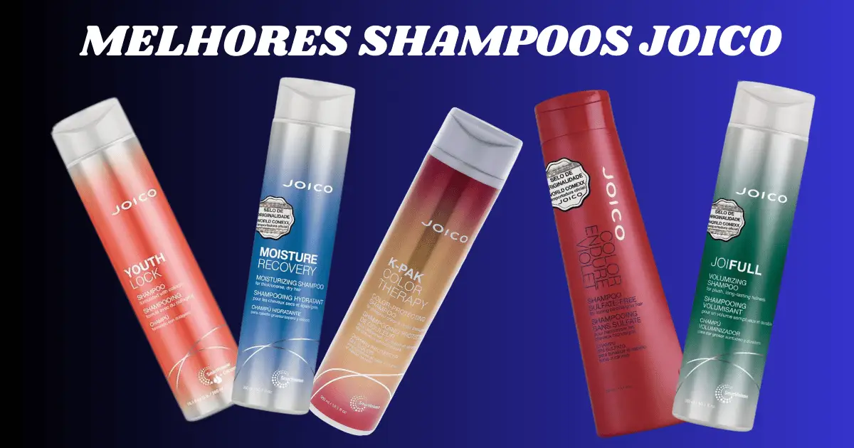 Melhores shampoos joico